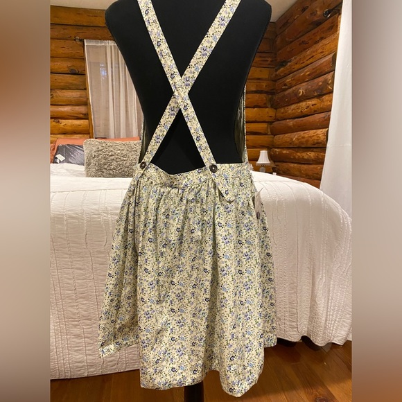 NWT Free People, Petunia Sundress Tea Combo, Purple/Blue Floral Print - Picture 3 of 5